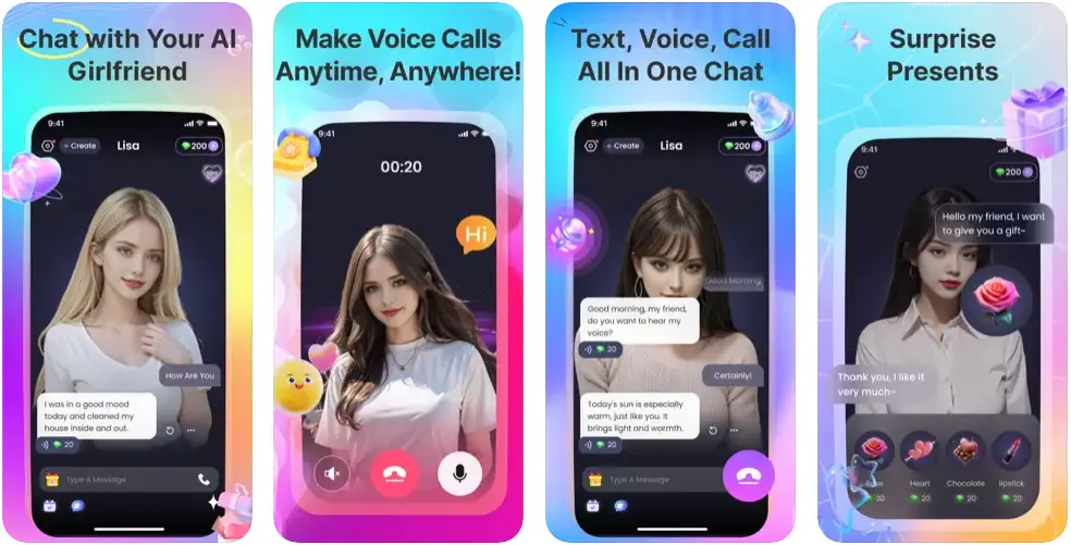 10. AI Girlfriend Simulator